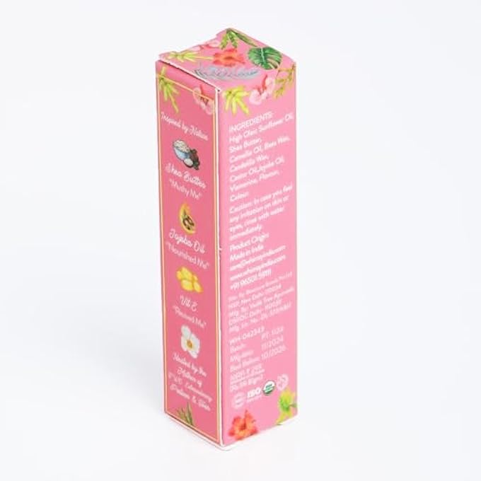 Whimsy NATURAL, ORGANIC TINTED LIP BALM FOR FOR KIDS|LIP BALM FOR DRY & CHAPPED LIPS|HYDRATED AND NOURISHING LIPS|ALL SKIN TYPE|INTENSE CARE|LIP BALM FOR SOFT, SMOOTH, MOISTURISED LIPS (PINKY PIE) - Image 2